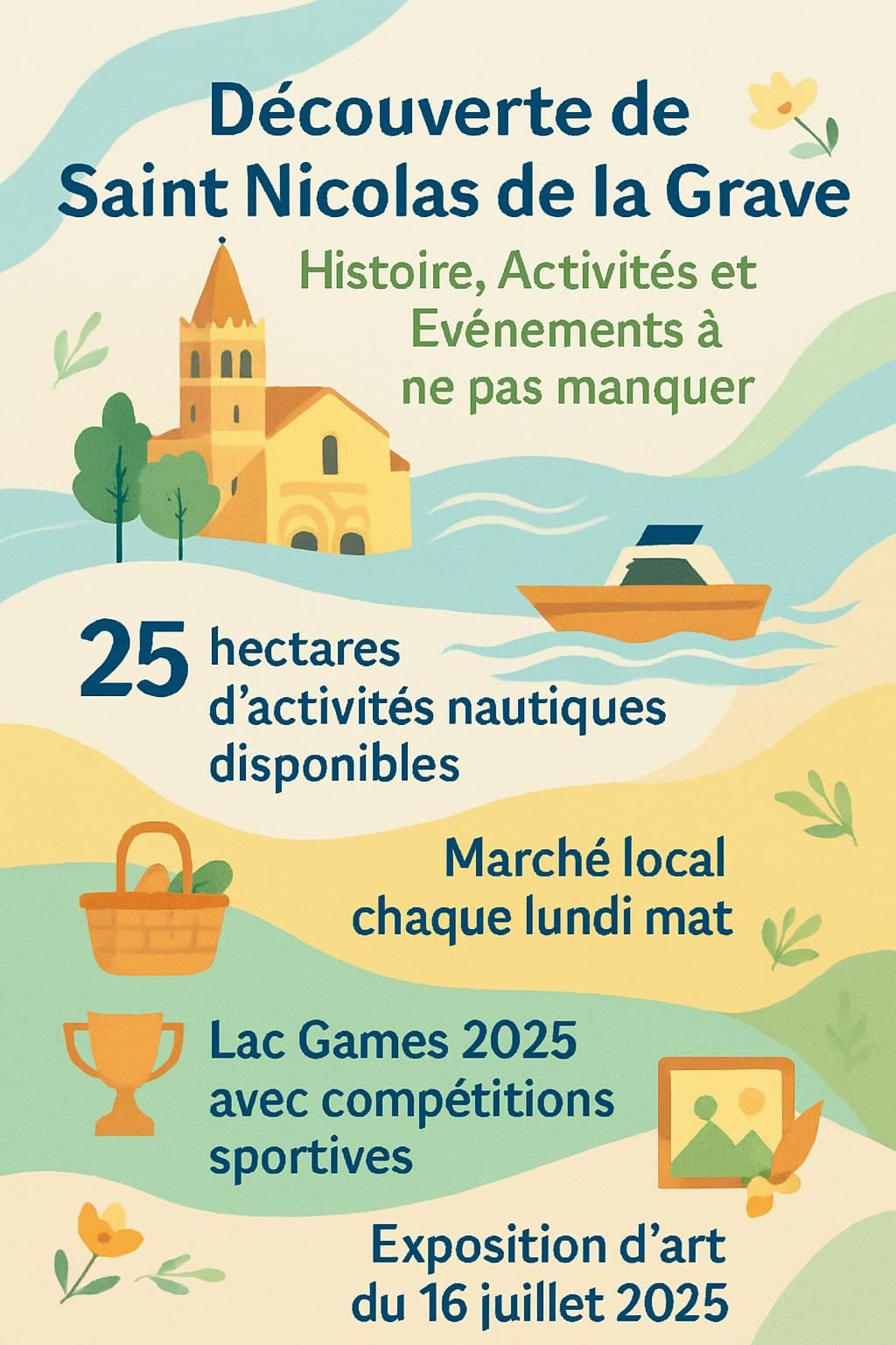 infographic dC3A9couverte de saint nicolas de la grave histoire activitC3A9s et C3A9vC3A9nements C3A0 ne pas manquer 5436263 1